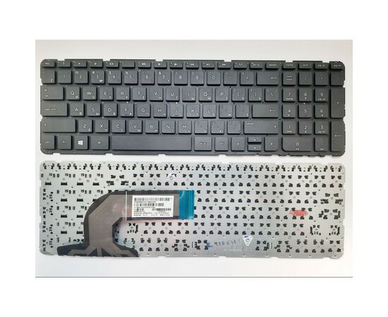 Клавіатура ноутбука HP Pavilion 15-E/Probook 250 G3/255 G2/255 G3 черная без рамки (A43748)