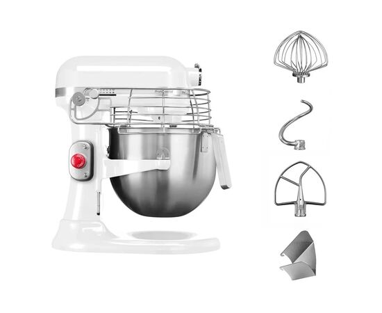 Кухонный комбайн KitchenAid 5KSM7990XEWH, изображение 4 Кухонный комбайн KitchenAid 5KSM7990XEWH, изображение 4