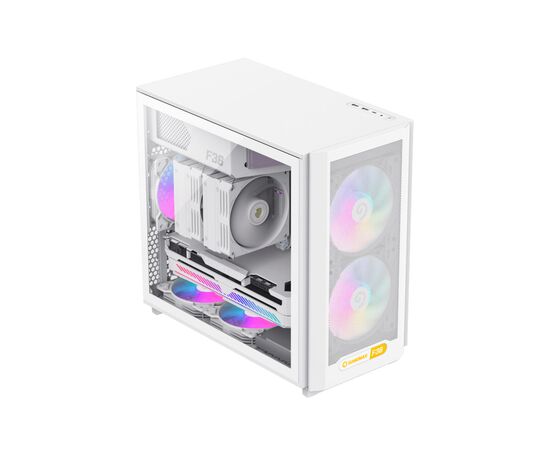 Корпус Gamemax F36 WH, зображення 8 Корпус Gamemax F36 WH, зображення 8