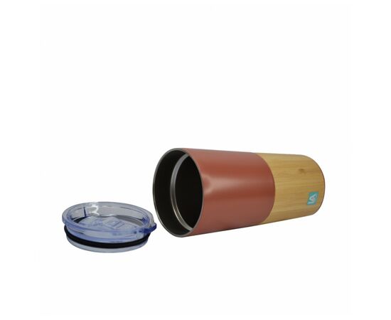 Термокружка Line Art Mao 500 мл світло-коричневий/бамбуковий (20201LA-18), изображение 2 Термокружка Line Art Mao 500 мл світло-коричневий/бамбуковий (20201LA-18), изображение 2