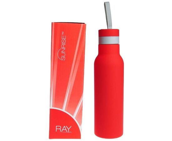 Термос Bergamo Sunrise 480 мл червоний (RAY-08), изображение 2 Термос Bergamo Sunrise 480 мл червоний (RAY-08), изображение 2