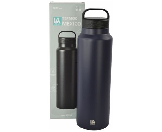 Термос Line Art Mexico 1л темно-синій/чорний (20203LA-44), изображение 4