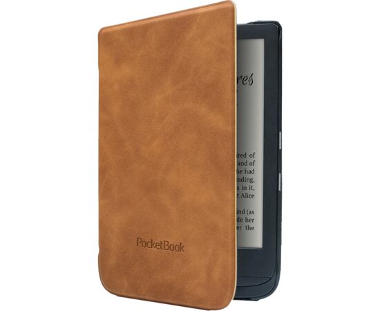 Чехол для электронной книги Pocketbook 6" Shell cover 616/617/627628/632 brown (WPUC-627-S-LB), изображение 5 Чехол для электронной книги Pocketbook 6" Shell cover 616/617/627628/632 brown (WPUC-627-S-LB), изображение 5