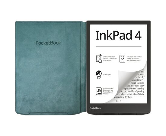 Чехол для электронной книги Pocketbook 743 Flip cover green (HN-FP-PU-743G-SG-WW), изображение 4
