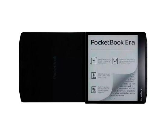 Чехол для электронной книги Pocketbook Era Charge Cover black (HN-QI-PU-700-BK-WW), изображение 5 Чехол для электронной книги Pocketbook Era Charge Cover black (HN-QI-PU-700-BK-WW), изображение 5