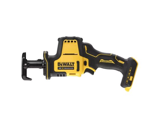 Сабельная пила DeWALT 18В XR Li-lon, 0 - 2800 ход/мин, 1.43 кг (без АКБ и ЗУ) (DCS369N), изображение 3 Сабельная пила DeWALT 18В XR Li-lon, 0 - 2800 ход/мин, 1.43 кг (без АКБ и ЗУ) (DCS369N), изображение 3