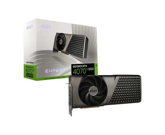 Видеокарта MSI GeForce RTX4070Ti SUPER 16Gb EXPERT (RTX 4070 TI SUPER 16G EXPERT), изображение 5 Видеокарта MSI GeForce RTX4070Ti SUPER 16Gb EXPERT (RTX 4070 TI SUPER 16G EXPERT), изображение 5