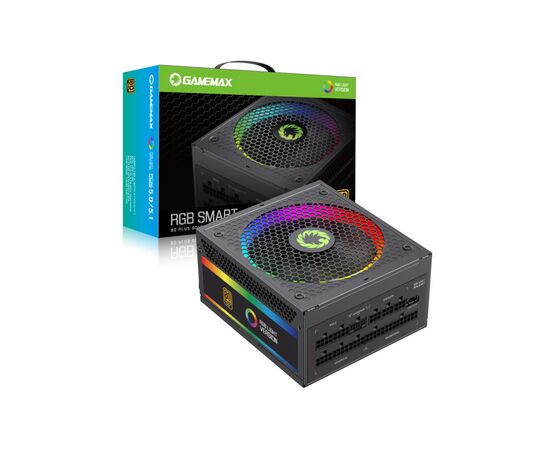 Блок питания Gamemax 750W (RGB 750 PRO (ATX3.03.1 PCIe5.0), изображение 10 Блок питания Gamemax 750W (RGB 750 PRO (ATX3.03.1 PCIe5.0), изображение 10