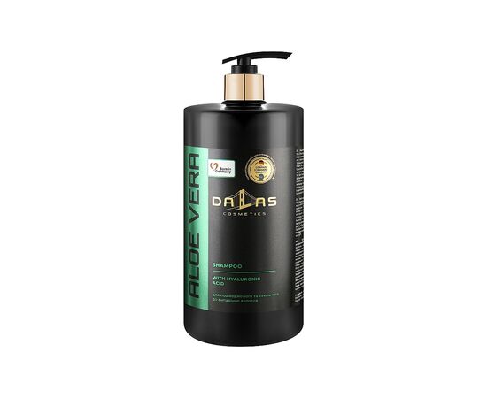 Шампунь Dalas Cosmetics Aloe Vera Shampoo С гиалуроновой кислотой и соком алоэ 1000 г (4262396141491)
