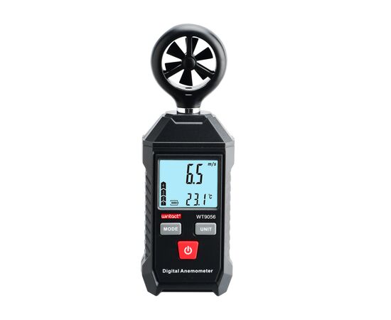 Анемометр Wintact 0-30м/с, -10-45°C (WT9056)