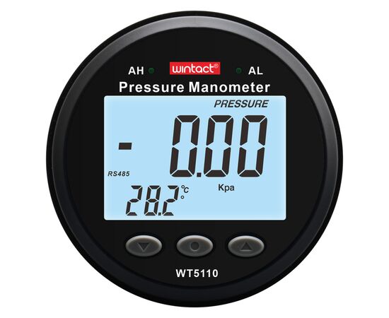 Манометр Wintact цифровий диференціальний, інтерфейс RS485, ±50 кПа (WT5110-50KPA)