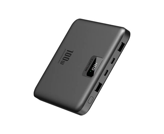Батарея универсальная Canyon PB-2008 20000mAh PD/100W Q.C/3.0 (CNE-CPB2008DG), изображение 2 Батарея универсальная Canyon PB-2008 20000mAh PD/100W Q.C/3.0 (CNE-CPB2008DG), изображение 2