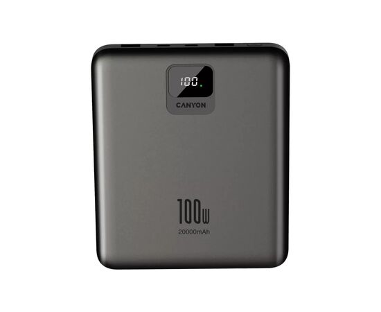 Батарея універсальна Canyon PB-2008 20000mAh PD/100W Q.C/3.0 (CNE-CPB2008DG)