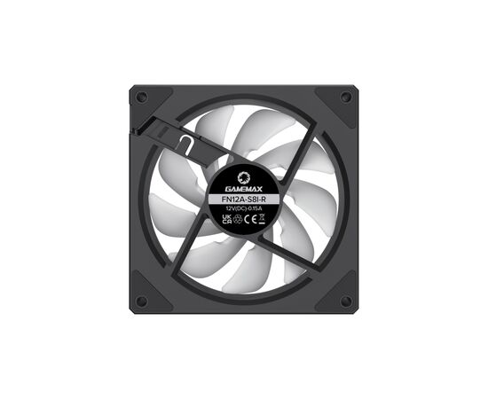 Кулер для корпуса Gamemax FN12A-S8I-R, изображение 10 Кулер для корпуса Gamemax FN12A-S8I-R, изображение 10
