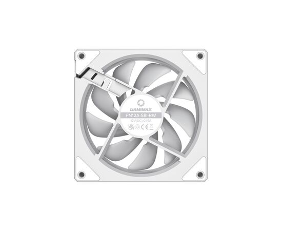 Кулер для корпуса Gamemax FN12A-S8I-RW, изображение 10 Кулер для корпуса Gamemax FN12A-S8I-RW, изображение 10