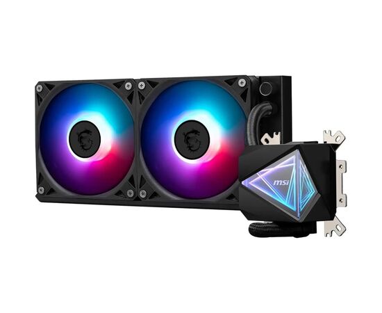 Система жидкостного охлаждения MSI MAG CoreLiquid I240 (MAG CORELIQUID I240), изображение 2 Система жидкостного охлаждения MSI MAG CoreLiquid I240 (MAG CORELIQUID I240), изображение 2