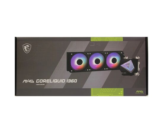 Система жидкостного охлаждения MSI MAG CoreLiquid I360 (MAG CORELIQUID I360), изображение 7 Система жидкостного охлаждения MSI MAG CoreLiquid I360 (MAG CORELIQUID I360), изображение 7