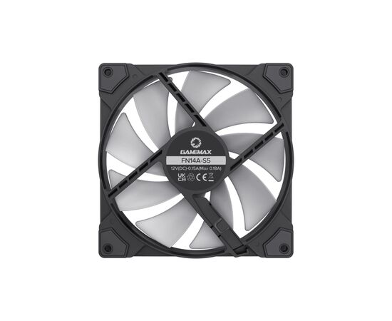 Кулер для корпуса Gamemax FN14A-S5, изображение 8 Кулер для корпуса Gamemax FN14A-S5, изображение 8