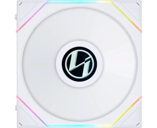 Кулер до корпусу Lian Li Reverse TL LCD 120-3, White (G99.12RTLLCD3W.00), зображення 4 Кулер до корпусу Lian Li Reverse TL LCD 120-3, White (G99.12RTLLCD3W.00), зображення 4