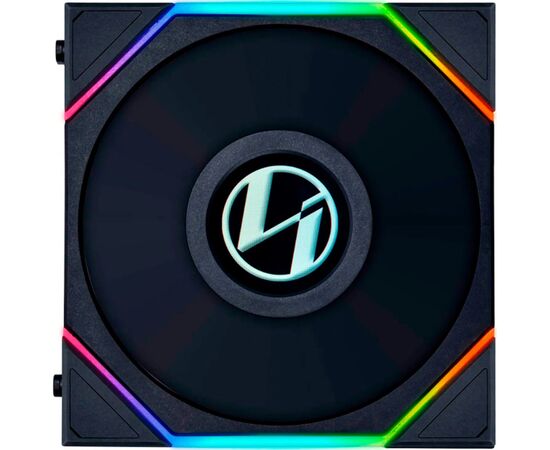 Кулер до корпусу Lian Li Reverse TL LCD 140-1, Black (G99.14RTLLCD1B.00), зображення 2 Кулер до корпусу Lian Li Reverse TL LCD 140-1, Black (G99.14RTLLCD1B.00), зображення 2