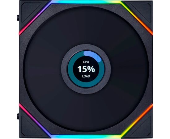 Кулер до корпусу Lian Li TL LCD 140-1, Black (G99.14TLLCD1B.00)