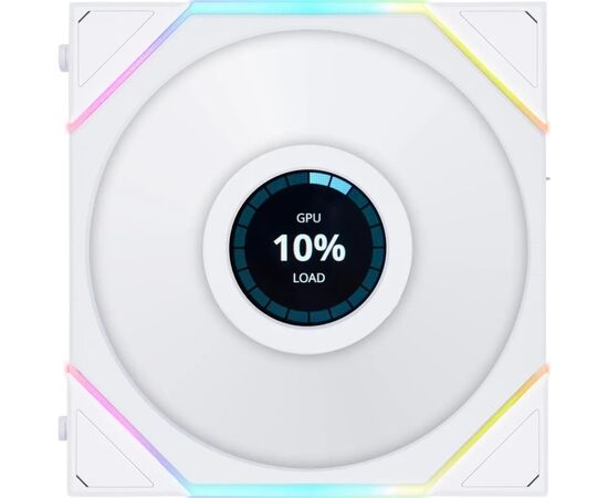 Кулер для корпуса Lian Li TL LCD 140-1, White (G99.14TLLCD1W.00)