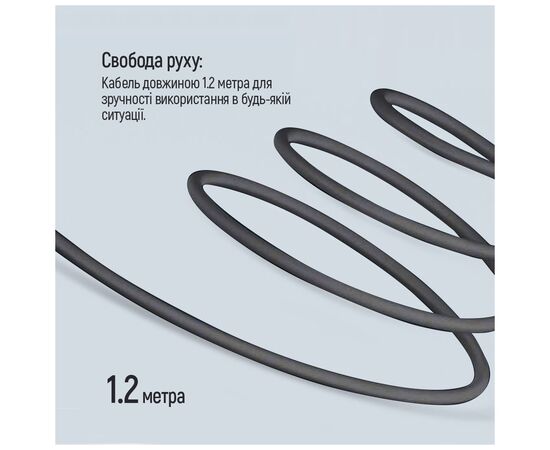 Наушники ColorWay 3.5 mm Wired Earphone Sound Wave Black (CW-WD04BK), изображение 9 Наушники ColorWay 3.5 mm Wired Earphone Sound Wave Black (CW-WD04BK), изображение 9