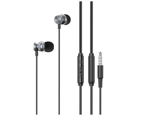 Наушники ColorWay 3.5 mm Wired Earphone UrbanBeat Black (CW-WD03BK)