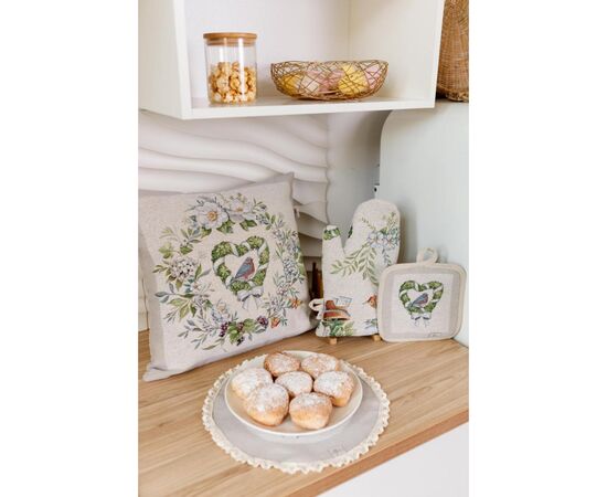 Наволочка Прованс гобеленовая декоративная GARDEN 45х45 (035424), изображение 3