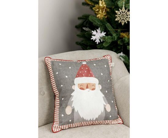 Наволочка Прованс декоративная Добрый Санта 45х45 (031688), изображение 3 Наволочка Прованс декоративная Добрый Санта 45х45 (031688), изображение 3