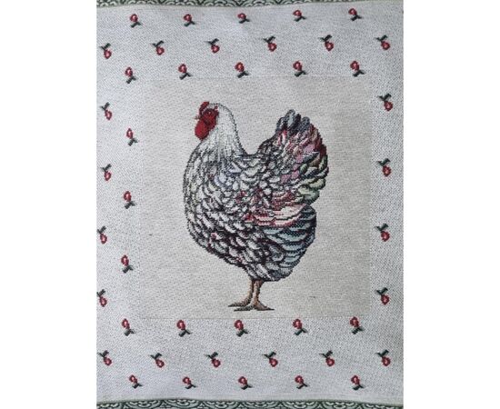 Наволочка Прованс декоративная Серая курочка 45х45 (026001), изображение 2 Наволочка Прованс декоративная Серая курочка 45х45 (026001), изображение 2