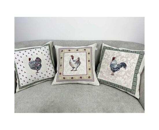 Наволочка Прованс декоративная Серая курочка 45х45 (026001), изображение 3 Наволочка Прованс декоративная Серая курочка 45х45 (026001), изображение 3