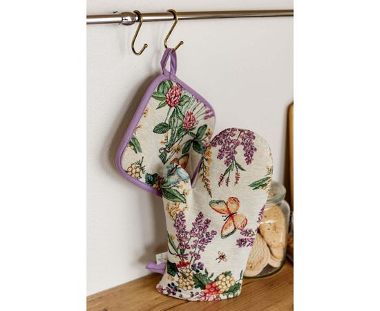 Кухонная прихватка Прованс Лавандовое поле 20х20 (034333), изображение 2 Кухонная прихватка Прованс Лавандовое поле 20х20 (034333), изображение 2