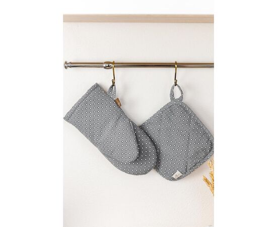 Кухонная прихватка Прованс Merry Christmas серая 20х20 (031456), изображение 6 Кухонная прихватка Прованс Merry Christmas серая 20х20 (031456), изображение 6