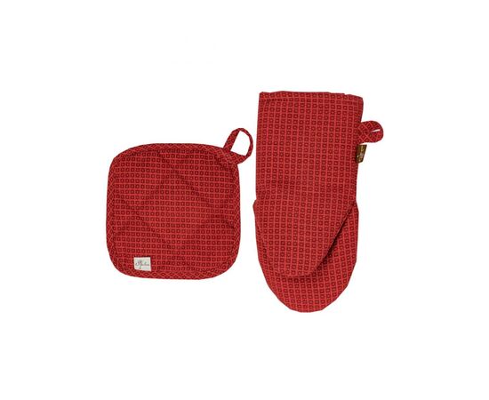 Кухонная прихватка Прованс Merry Christmas красная 20х20 (031454), изображение 3 Кухонная прихватка Прованс Merry Christmas красная 20х20 (031454), изображение 3