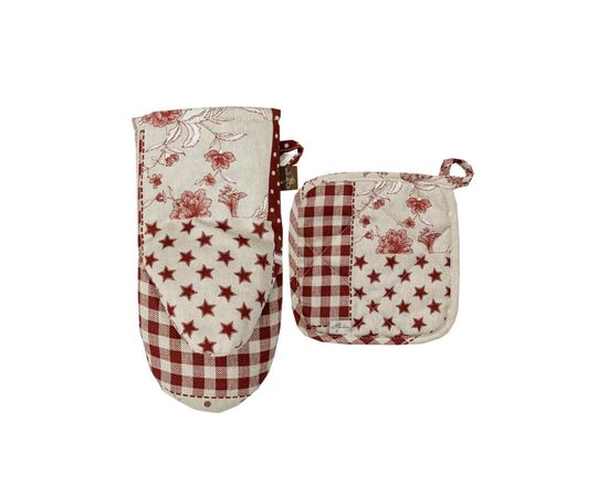 Кухонная прихватка Прованс Рукавичка Пэчворк бордо Хозяйка (031508), изображение 6 Кухонная прихватка Прованс Рукавичка Пэчворк бордо Хозяйка (031508), изображение 6