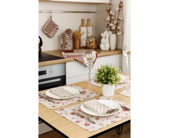 Кухонная прихватка Прованс Рукавичка Пэчворк бордо Хозяйка (031508), изображение 8 Кухонная прихватка Прованс Рукавичка Пэчворк бордо Хозяйка (031508), изображение 8