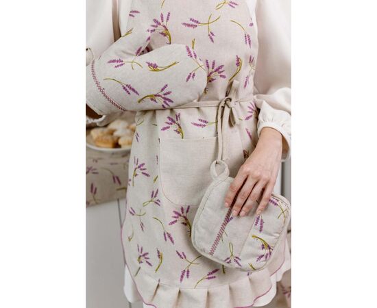 Кухонная прихватка Прованс Рукавичка Лаванда 30х18 (036226), изображение 6 Кухонная прихватка Прованс Рукавичка Лаванда 30х18 (036226), изображение 6