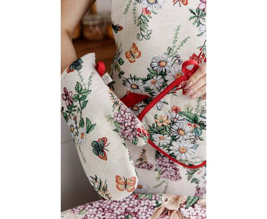 Кухонная прихватка Прованс Рукавичка Alicia 32х16 (034307), изображение 4 Кухонная прихватка Прованс Рукавичка Alicia 32х16 (034307), изображение 4