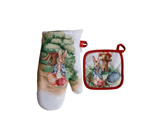 Кухонная прихватка Прованс Рукавичка Поляна 32х16 (034329), изображение 3 Кухонная прихватка Прованс Рукавичка Поляна 32х16 (034329), изображение 3