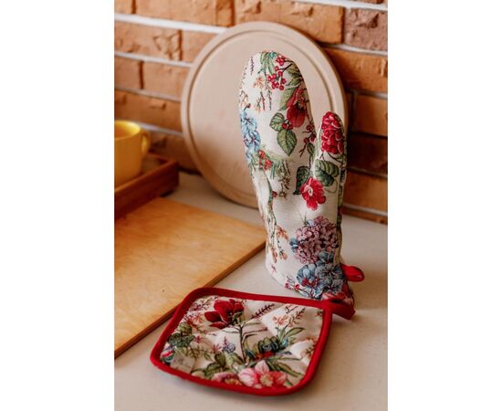 Кухонная прихватка Прованс Рукавичка Гуси 32х16 (034325), изображение 2