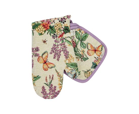 Кухонная прихватка Прованс Рукавичка Лавандовое поле 32х16 (034331), изображение 2 Кухонная прихватка Прованс Рукавичка Лавандовое поле 32х16 (034331), изображение 2