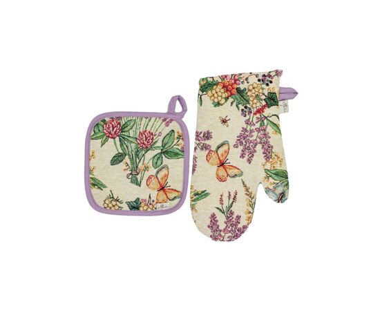 Кухонная прихватка Прованс Рукавичка Лавандовое поле 32х16 (034331), изображение 3 Кухонная прихватка Прованс Рукавичка Лавандовое поле 32х16 (034331), изображение 3