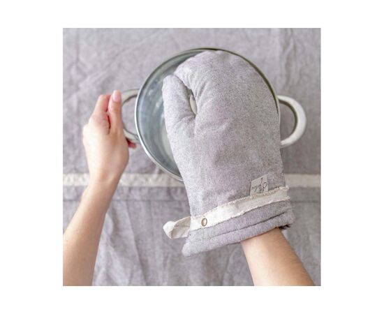 Кухонная прихватка Прованс Рукавичка HYGGE Marron 33х16 (013665), изображение 4 Кухонная прихватка Прованс Рукавичка HYGGE Marron 33х16 (013665), изображение 4