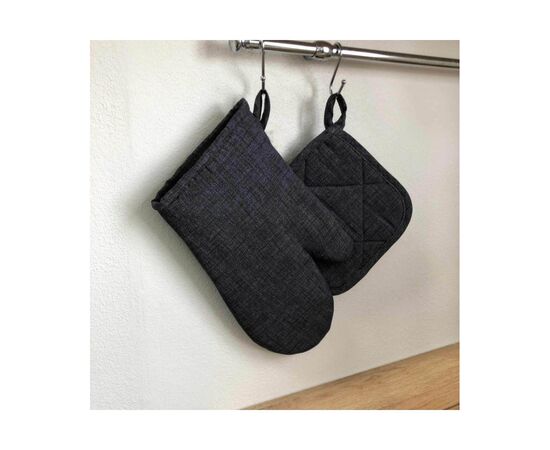 Кухонная прихватка Прованс Рукавичка Black Milan (023605), изображение 2 Кухонная прихватка Прованс Рукавичка Black Milan (023605), изображение 2