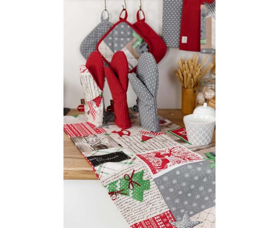 Кухонная прихватка Прованс Рукавичка Merry Christmas (031411), изображение 7 Кухонная прихватка Прованс Рукавичка Merry Christmas (031411), изображение 7