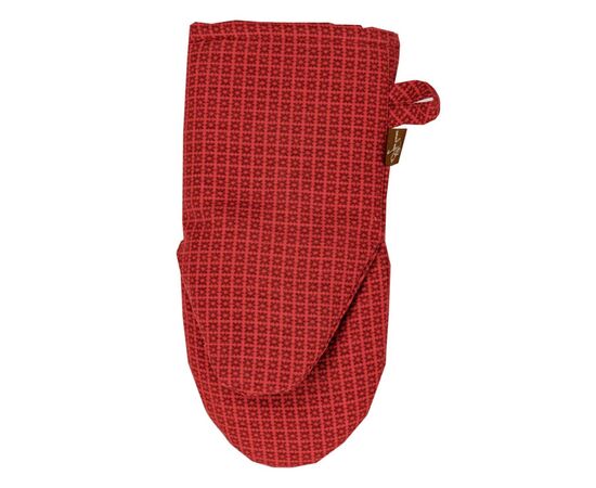 Кухонная прихватка Прованс Рукавичка Merry Christmas красная (031461), изображение 2