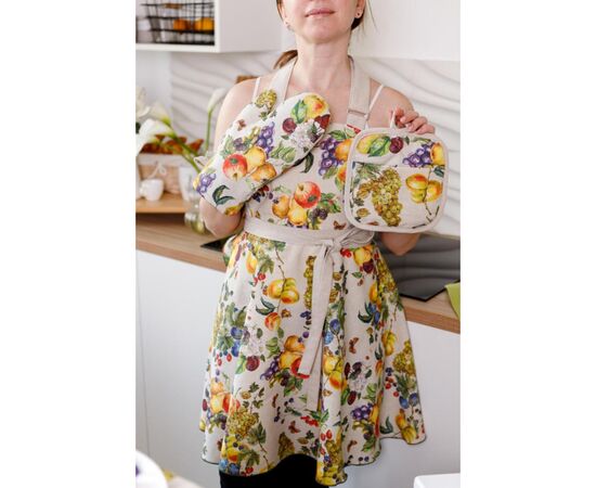 Кухонная прихватка Прованс Рукавичка Верона 32х16 (035545), изображение 3 Кухонная прихватка Прованс Рукавичка Верона 32х16 (035545), изображение 3