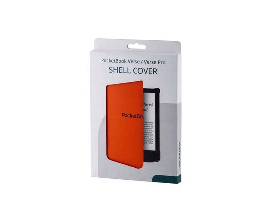 Чехол для электронной книги Pocketbook 6" Shell cover PB629/634 orange (H-S-634-O-WW), изображение 9 Чехол для электронной книги Pocketbook 6" Shell cover PB629/634 orange (H-S-634-O-WW), изображение 9