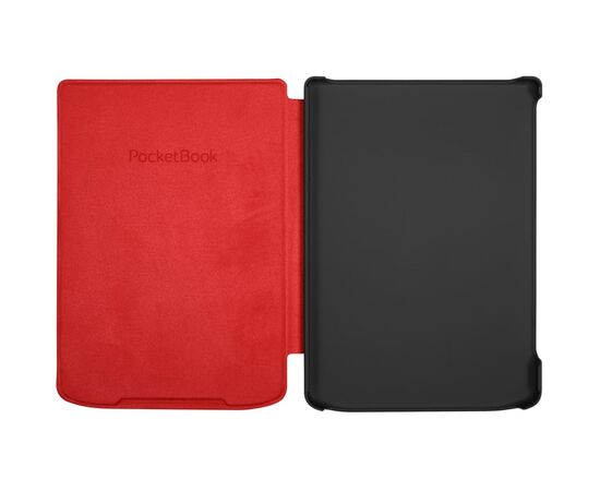 Чехол для электронной книги Pocketbook 6" Shell cover PB629/634 red (H-S-634-R-WW), изображение 5 Чехол для электронной книги Pocketbook 6" Shell cover PB629/634 red (H-S-634-R-WW), изображение 5